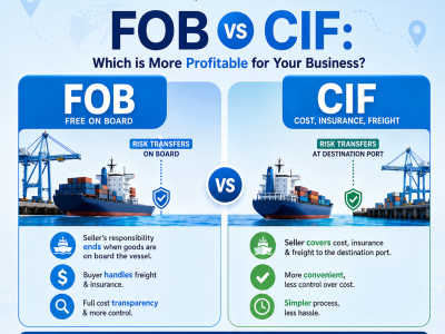 FOB VS CIF,   Which Incoterm Is Better for Your Business